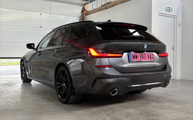 BMW 320d Touring M Sport 2020 grise importée d'Allemagne par TD Importation